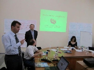 Centar na treningu u NCPC Ukrajina